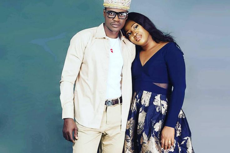 The late Sound Sultan and his wife Farida Fasasi [Instagram/FaridaFasasi]
