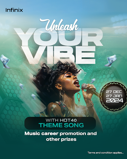 Infinix Calls To #UnleashYourVibe: Will you be the next music sensation?