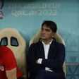 Croatia's Zlatko Dalic 
 on the bench at the World Cup (Agencia EFE)