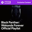'Black Panther: Wakanda Forever' official playlist cover