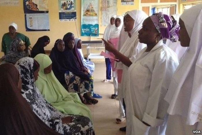 Nurses attending the patients in Kaduna, Nigeria