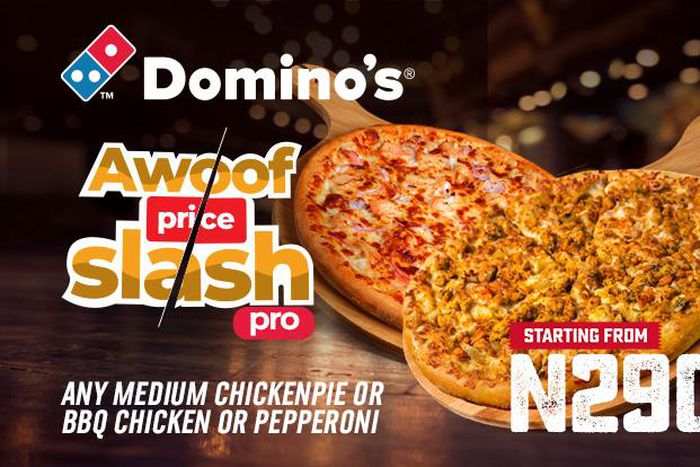 Enjoy Domino's awoof price slash