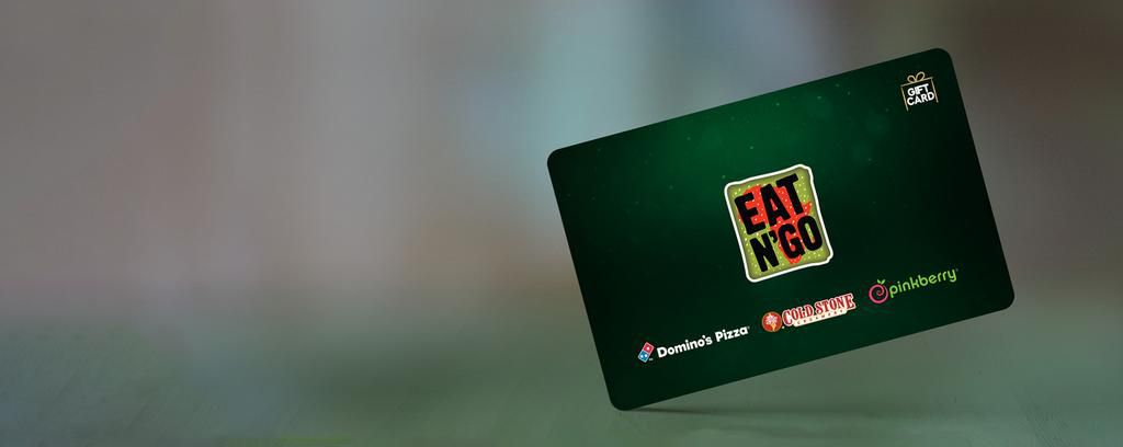 Treat your loved ones to mouthwatering delights with Eat’N’Go’s gift card vouchers