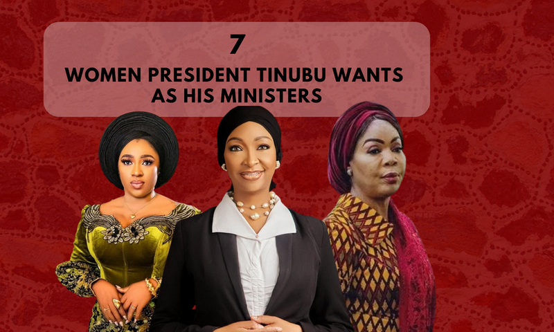 Among the notable aspects of the ministerial list are the inclusion of seven women who have caught the President's attention