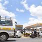 A man with jerrycans waits to buy fuel in Eldoret town on April 3, 2022 amid a biting shortage. Kenya is staring at a fuel crisis due to delays in subsidy payouts by the government. Jared Naytaya | Nation Media Group