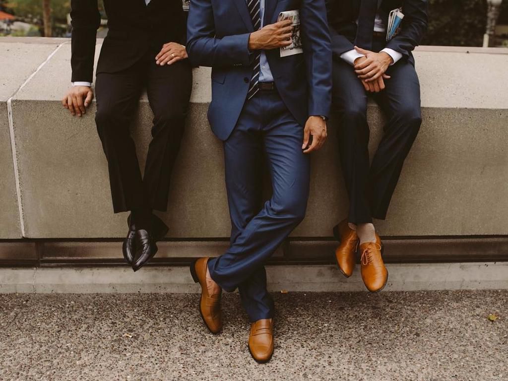 Match your shoes and belt when dressing formally.