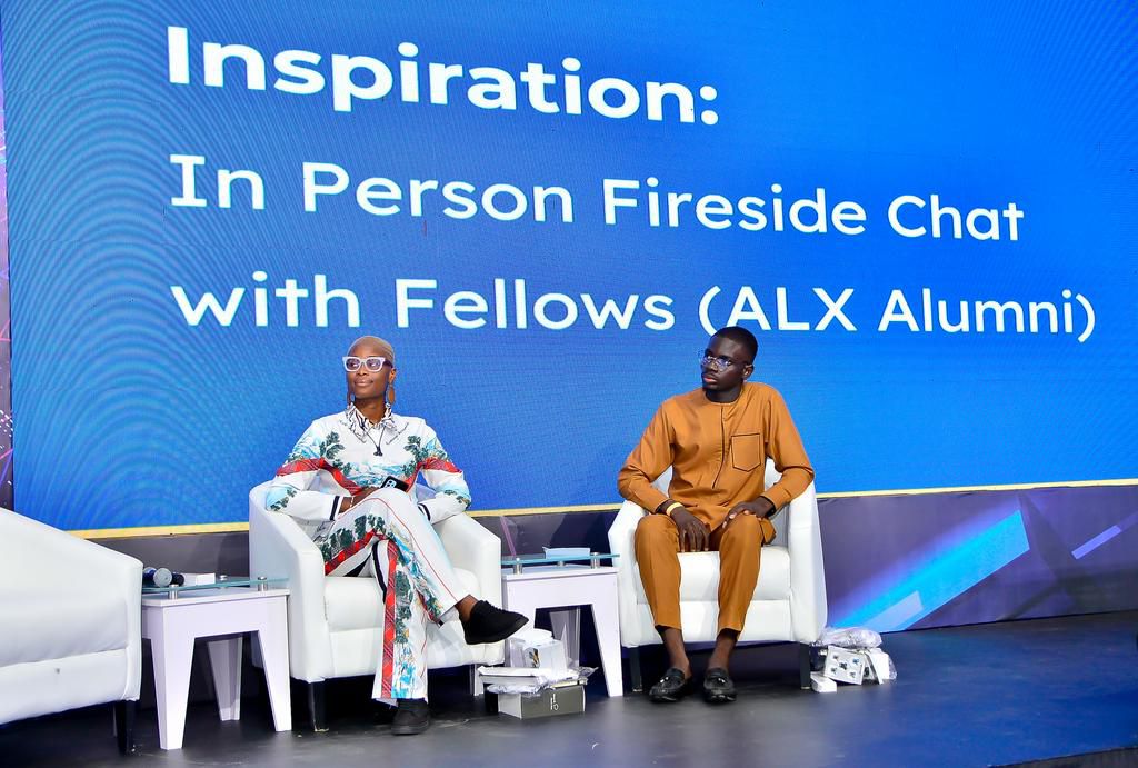 ALX alumni speak to the attendees