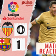 Social media reactions as Barcelona dig deep to edge Valenica in La Liga