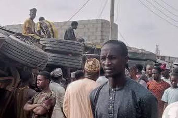 Milk truck rams into mosque, toddler, 2 women escape