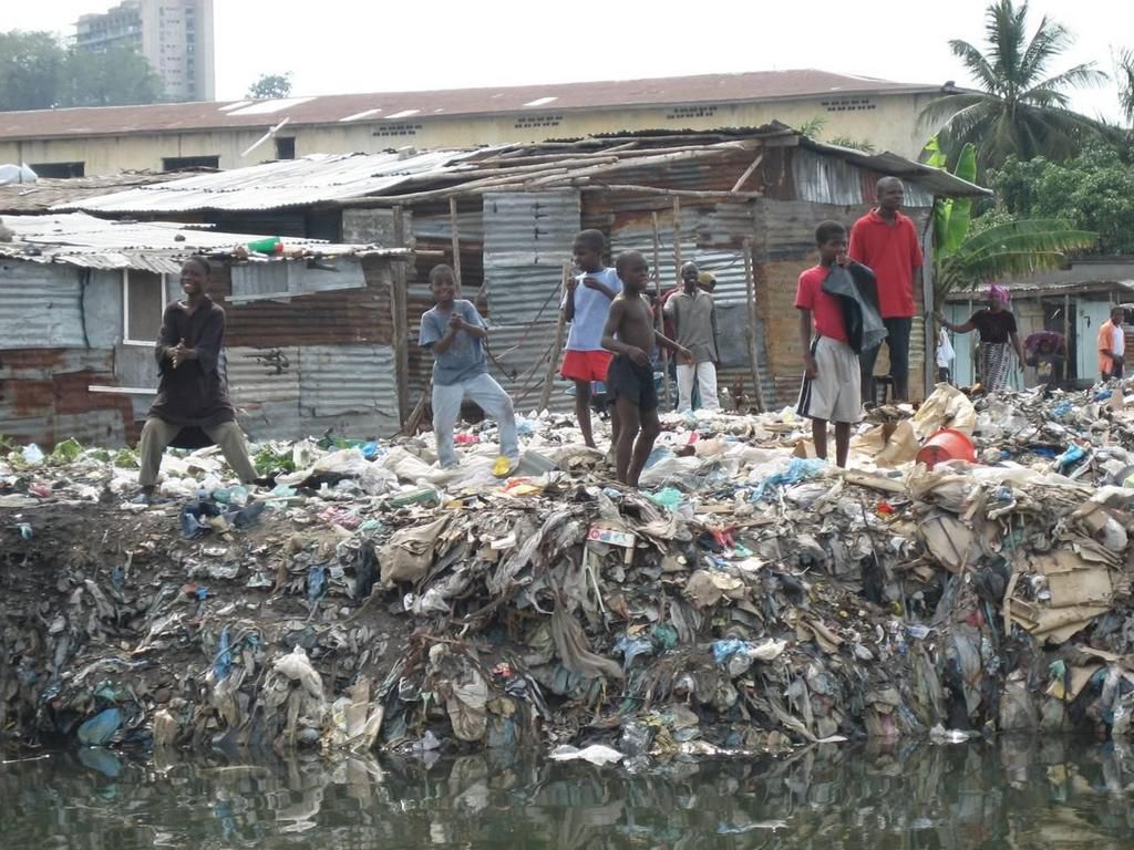 Many children live on the streets in Liberia [Laces]