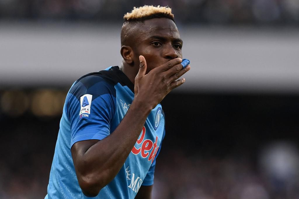 Victor Osimhen has scored 10 goals in 11 games for Napoli