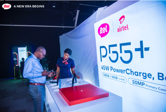 itel unveils powerful itel P55 5G smartphone in partnership with Airtel