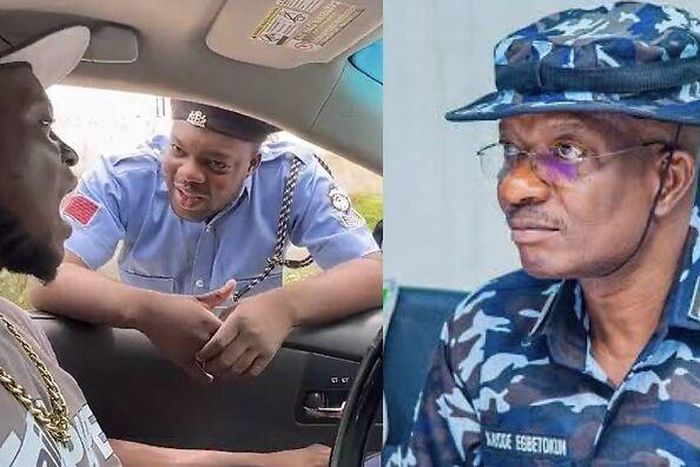 The police say Cute Abiola will be punished for rubbishing its uniform in his skits. [Tribune]