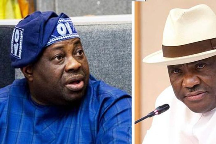 Dele Momodu and Nyesom Wike