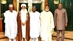 Tinubu sends Gen Abdulsalami, Sultan to dialogue with Niger coupists. [Presidency]