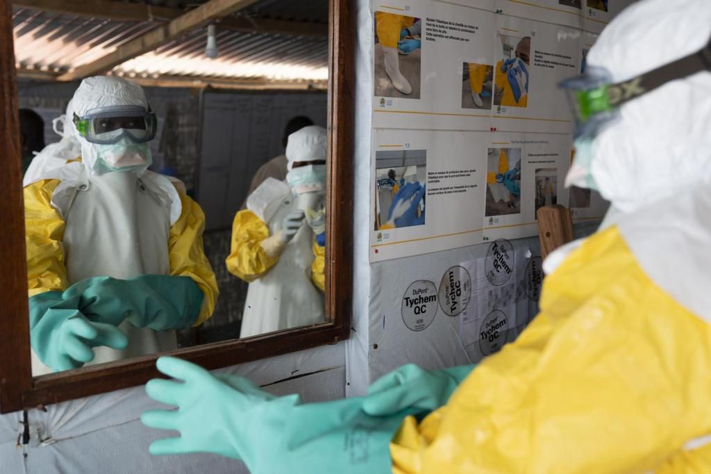 Ebola health workers
