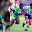 Aiyegbeni says Okocha and Amokachi motivated him to play for the Super Eagles at the World Cup