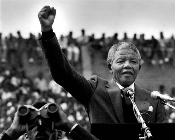 The iconic Nelson Mandela [Aljazeera]