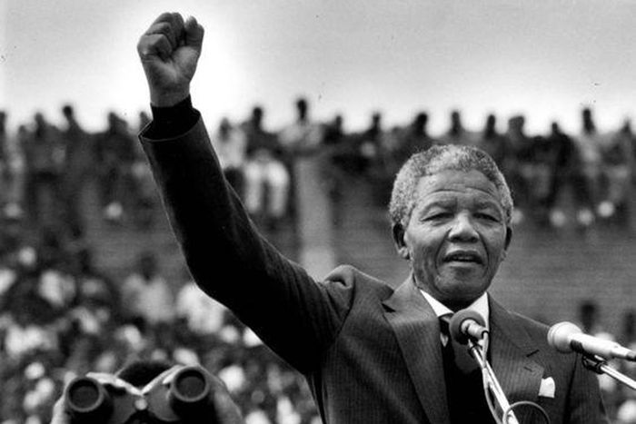The iconic Nelson Mandela [Aljazeera]