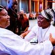 Benue State Governor, Hyacinth Alia and SGF, Senator George Akume. [Twitter:@Tinubushettima5]