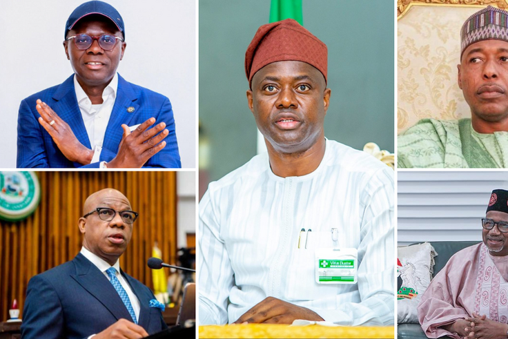 Governors running for second term
