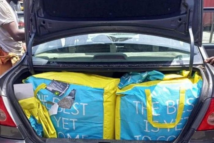 The drugs were hidden in a used car [NDLEA]