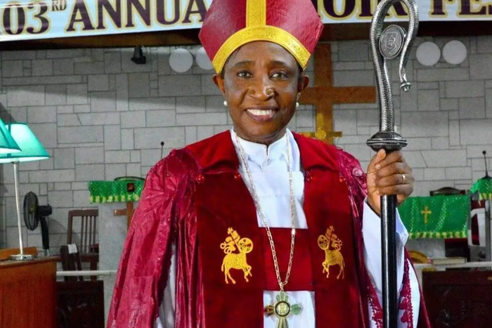 First Female Bishop of Methodist Church Nigeria, Most Rev Dr Nkechi Nwosu, Bishop Diocese of Jos.
