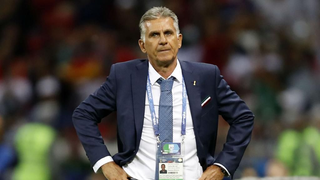 Iran head coach Carlos Queiroz