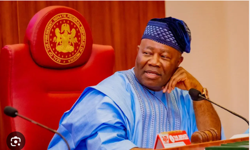 Godswill Akpabio, Nigeria's Senate President [Vanguard]