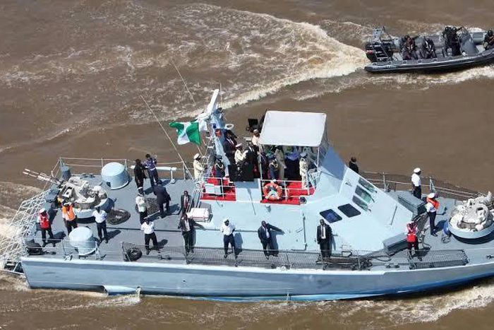 Nigerian Navy rescues 12 crew members of capsized vessel, sailor still missing. [NNN]
