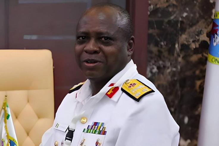 Chief of Naval Staff Rear Admiral Emmanuel Ikechukwu Ogalla. [Punch]