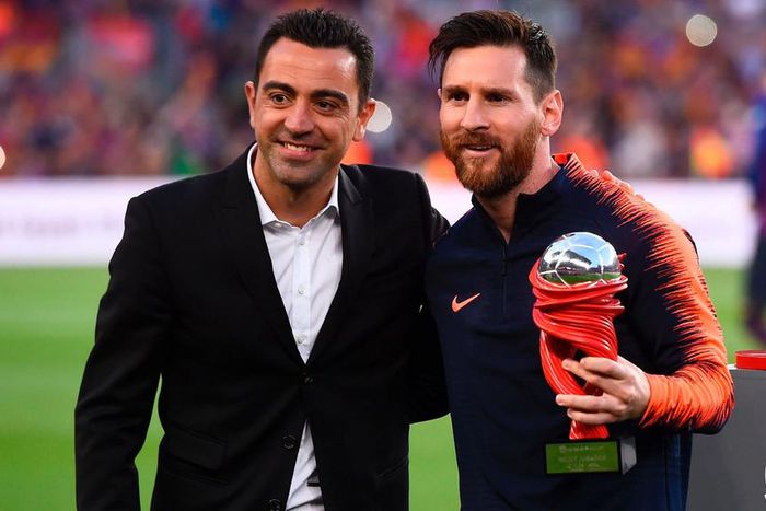 Barcelona coach Xavi would like to have Lionel Messi back at the club