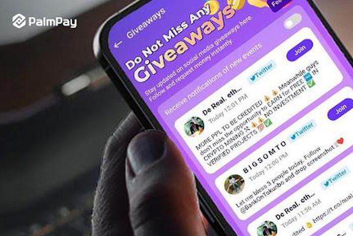Win Bigger with Less Effort: PalmPay's 'Giveaway Tracker' simplifies prizes.