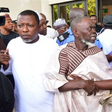 Lamidi Apapa being whisked away by security operatives after Obidients attacked him at the Appeal Court, Abuja [TheWhistle]