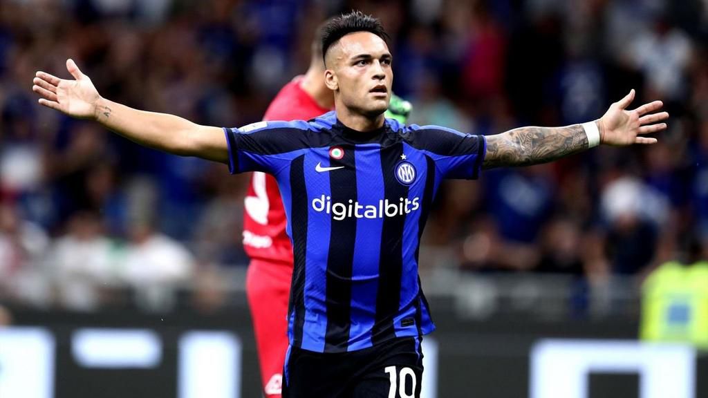 Lautaro Martinez opened the scoring for Inter against Salernitana