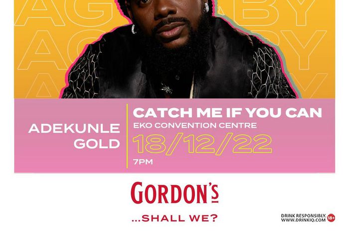 Let the fun be-gin: Gordon's partners Adekunle Gold to colour December