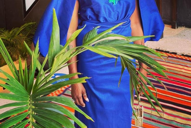 Naomi Campbell wearing Tiffany Amber [Instagram/tiffanyamber]