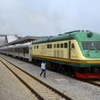 A section of Nigeria's revitalised rail track