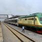 A section of Nigeria's revitalised rail track