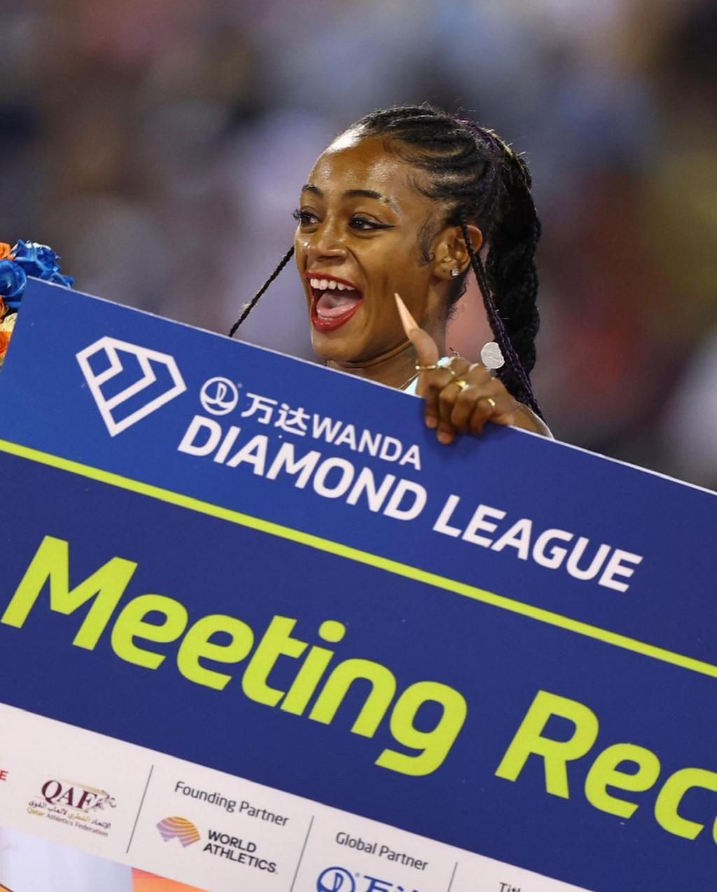 She rocks fulani braids too [Instagram/carririchardson]