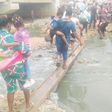 Ogun residents raise alarm after flood sweeps away bridge