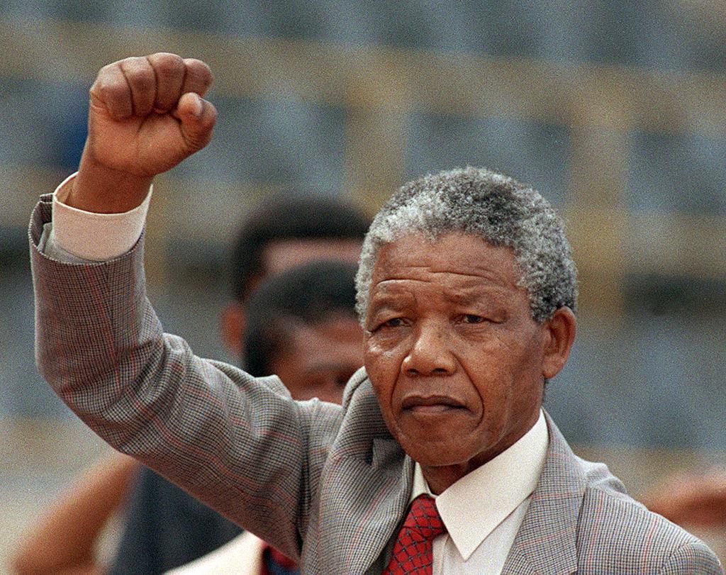 Nelson Mandela is a unifying figure of peace [time]