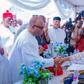 Senate President, Godswill Akpabio represented President Bola Tinubu at the burial ceremony of Senator Ken Nnamani's wife. [Facebook:GodswillObotAkpabio]