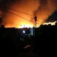 Active inferno at the cereals and mitumba sections of Gikomba Market on June 25, 2020
