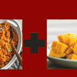 Jollof rice and mango [Worldlytreat/eatthisnotthat]