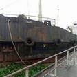 Impounded MT TECNE vessel by the NNS DELTA.  photo – NAN