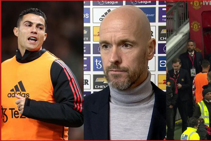 Erik Ten Hag has promised to deal with Ronaldo's misbehaviour against Tottenham.