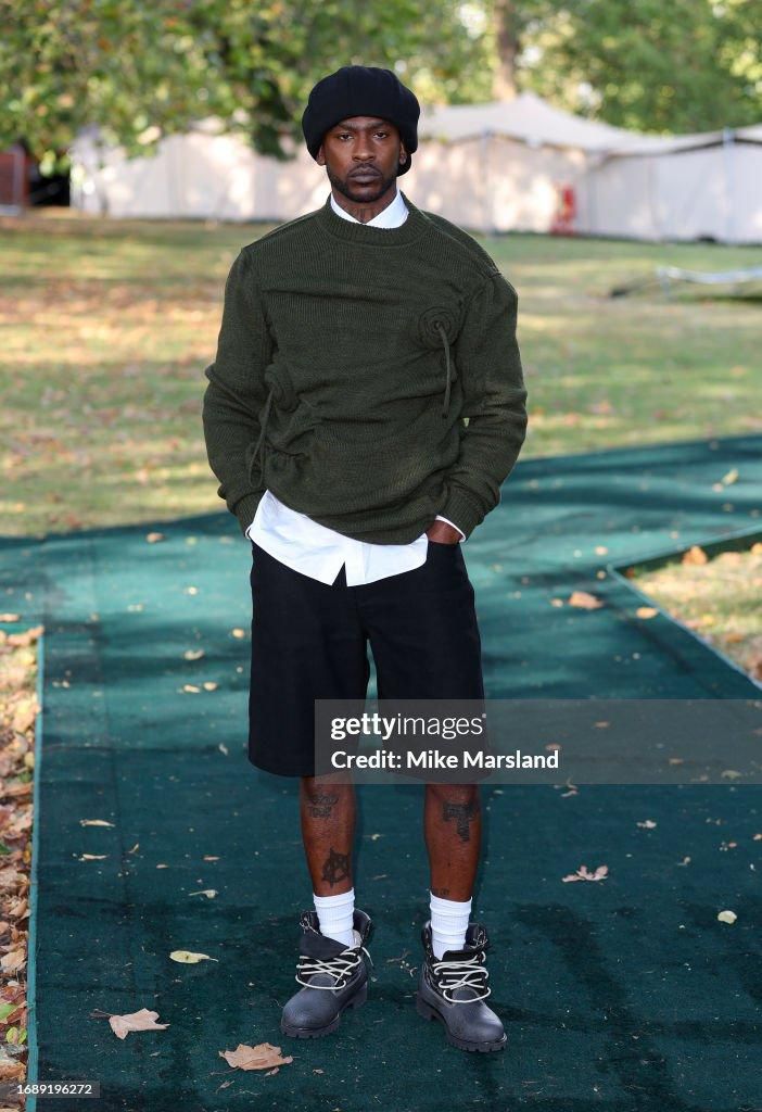 Skepta at Burberry SS24 [gettyimages]