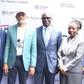 L-R: Dr. Funsho Oladipo, Managing Director R-Jolad Hospital; Prof. Akin Abayomi, Lagos State Honourable Commissioner For Health; Mr. Babajide Ogundare, Chairman R-Jolad Hospital; and Mrs. Ifueko Omoigui-Okauru, Chairman AfyA Care Nigeria Ltd.; at the u...