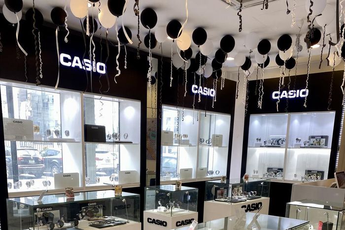 The Casio store is located at Shop G04, Ikoyi Plaza, Awolowo Road, Lagos [Maybrands/Casio]